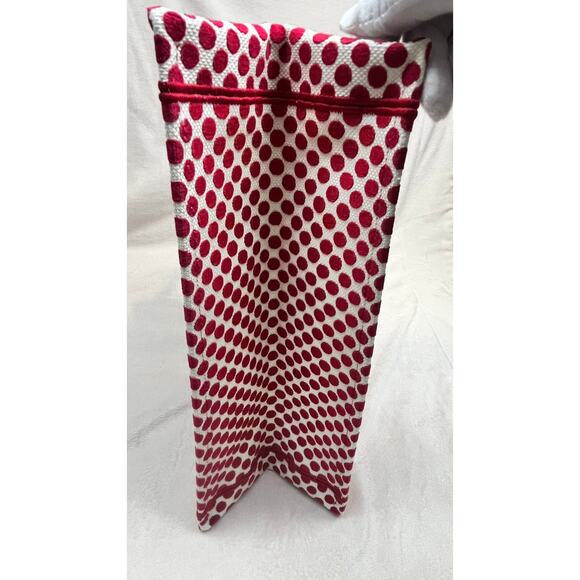 Christian Dior Canvas Medium DiorAmour Red Polka Dot Book Tote Limited Edition - Picture 5 of 16